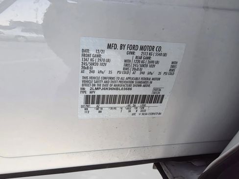 Used 2022 Lincoln Nautilus Reserve w/ Equipment Group 201A image 30