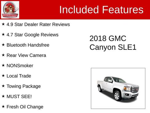 Used 2018 GMC Canyon SLE RWD image 4