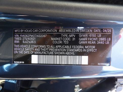 New 2026 Volvo XC90 B6 Ultra w/ Protection Package Premier AWD/4WD image 29