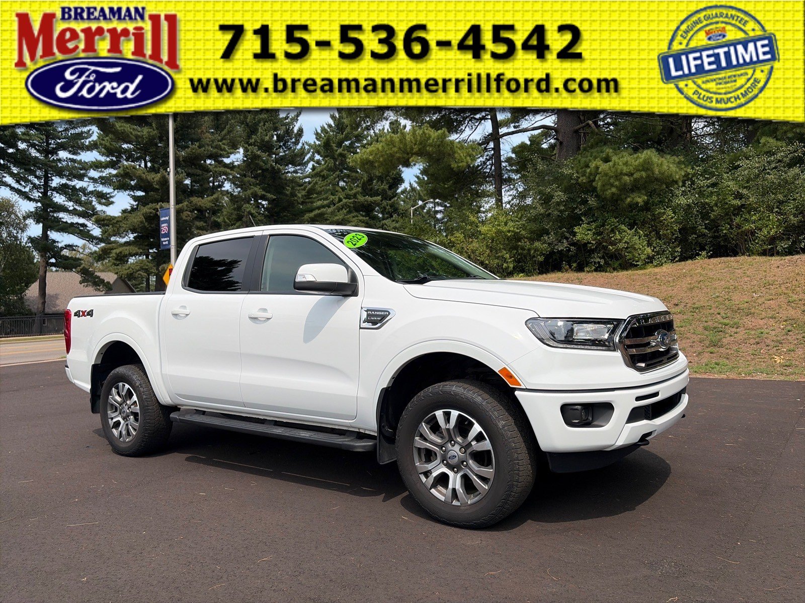 Used 2023 Ford Ranger Lariat w/ Trailer Tow Package AWD/4WD image 1