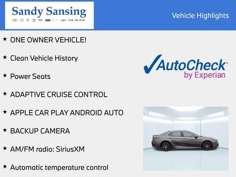 Used 2024 Toyota Camry SE FWD image 8