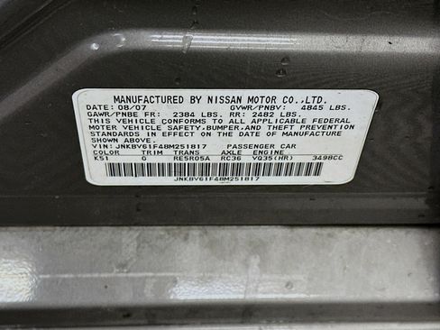 Used 2008 INFINITI G35 x Sedan w/ Premium Pkg image 12