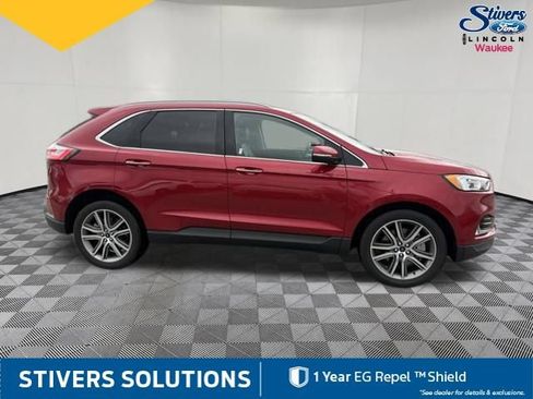 Certified 2021 Ford Edge Titanium w/ Class II Trailer Tow Package AWD/4WD image 5