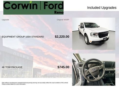 Certified 2024 Ford Maverick XL w/ Equipment Group 100A Standard AWD/4WD image 3