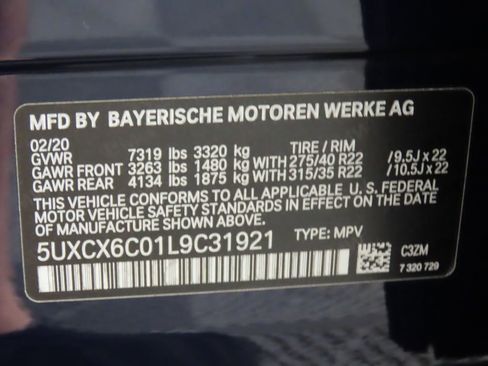 Used 2020 BMW X7 M50i image 36