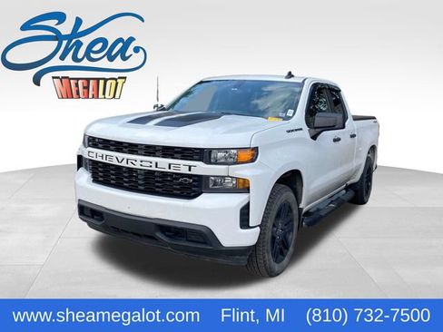 Used 2021 Chevrolet Silverado 1500 Custom w/ Rally Edition AWD/4WD image 1