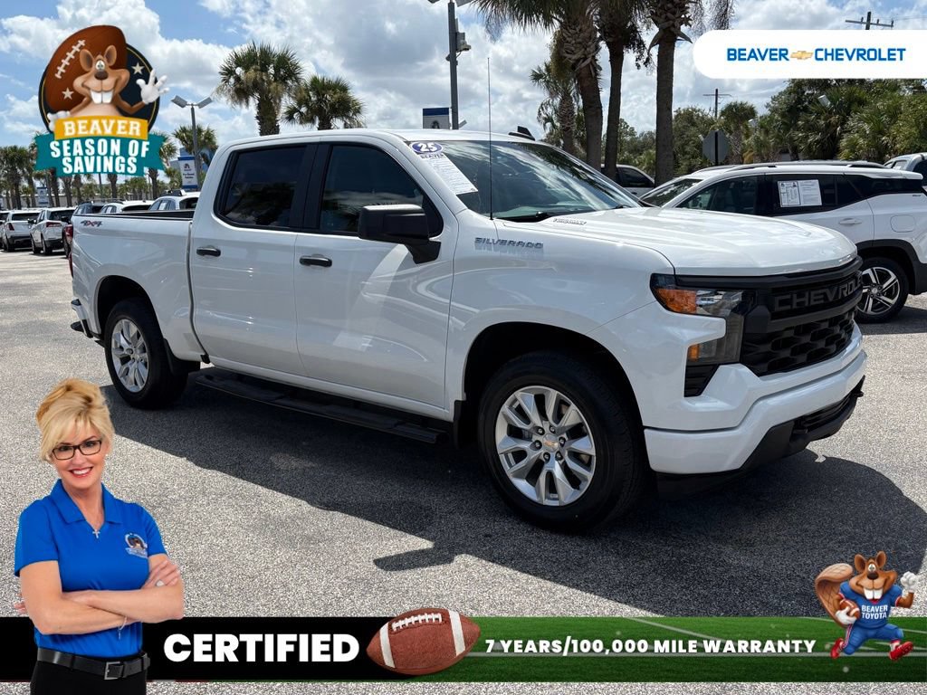 Used 2025 Chevrolet Silverado 1500 Custom AWD/4WD image 9