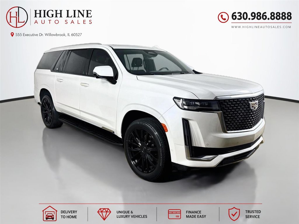 Used 2021 Cadillac Escalade ESV Premium Luxury AWD/4WD image 1