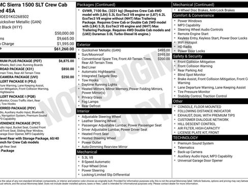 Used 2019 GMC Sierra 1500 SLT w/ SLT Premium Plus Package image 4