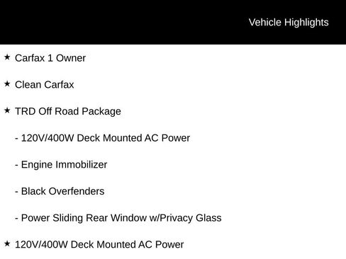 Certified 2023 Toyota Tacoma TRD Off-Road AWD/4WD image 12