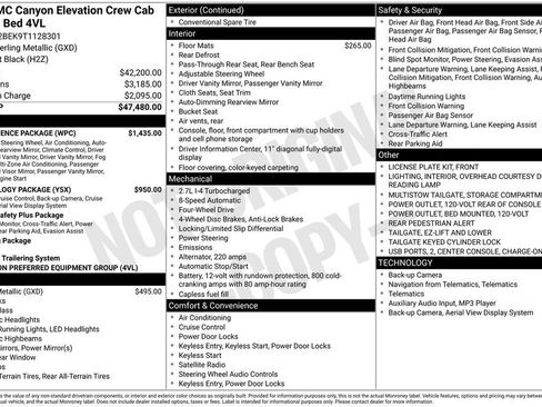 New 2026 GMC Canyon Elevation w/ Convenience Package image 5