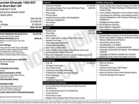 Certified 2024 Chevrolet Silverado 1500 RST w/ RST All Star Premium Package image 6