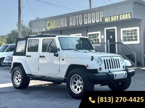 Used 2013 Jeep Wrangler Unlimited Sahara w/ Connectivity Group AWD/4WD image 1