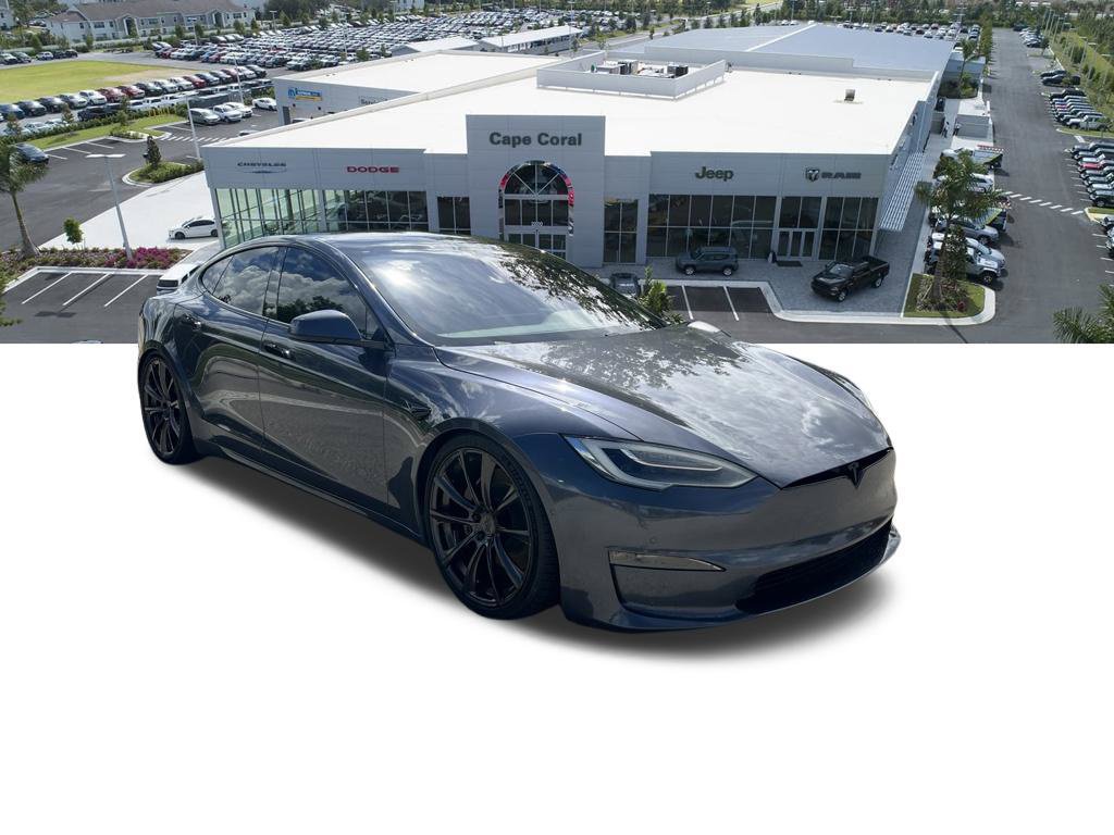 Used 2021 Tesla Model S Plaid AWD/4WD image 3