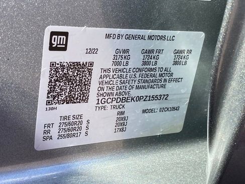 Certified 2023 Chevrolet Silverado 1500 Custom w/ Rally Edition image 24