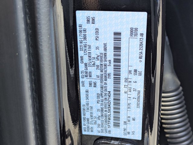 Used 2025 Ford F150 XLT w/ Equipment Group 301A Standard AWD/4WD image 23