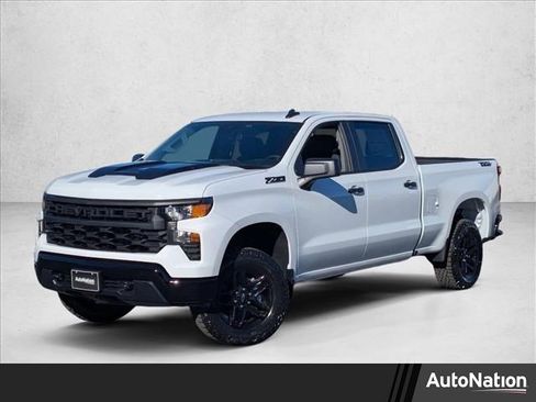 New 2026 Chevrolet Silverado 1500 Custom Trail Boss w/ Dark Appearance Package image 1