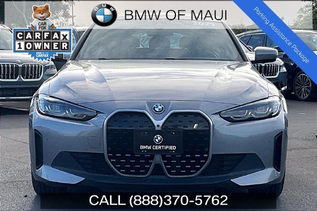 Certified 2023 BMW i4 eDrive35 w/ Parking Assistance Package RWD image 3