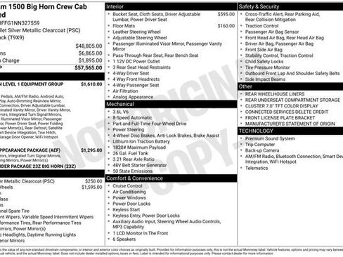 Certified 2022 RAM 1500 Big Horn image 10