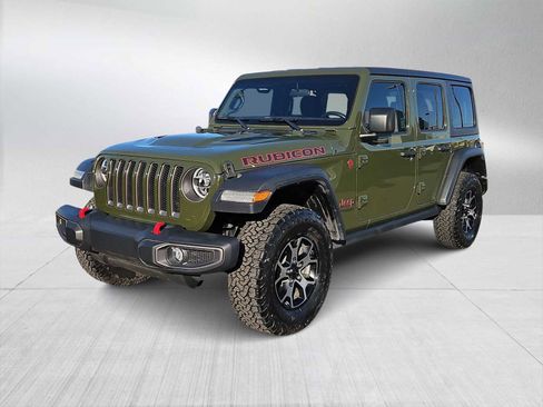 Used 2021 Jeep Wrangler Unlimited Rubicon w/ LED Lighting Group image 4
