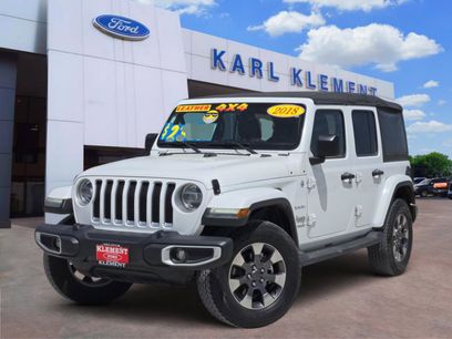 Used 2018 Jeep Wrangler Unlimited Sahara