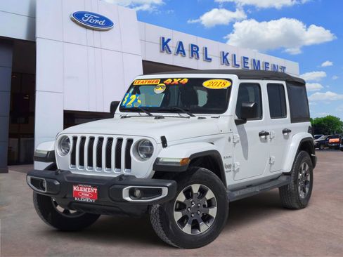 Used 2018 Jeep Wrangler Unlimited Sahara AWD/4WD image 1