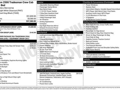 Used 2024 RAM 2500 Tradesman w/ Chrome Appearance Group