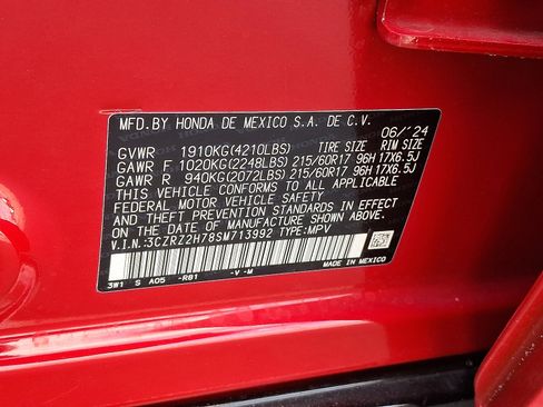 Used 2025 Honda HR-V EX-L image 19