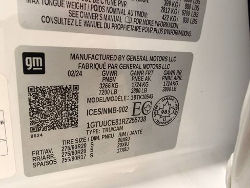 Used 2024 GMC Sierra 1500 Elevation image 53