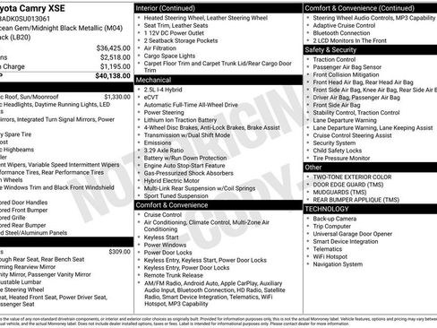 Used 2025 Toyota Camry XSE image 11