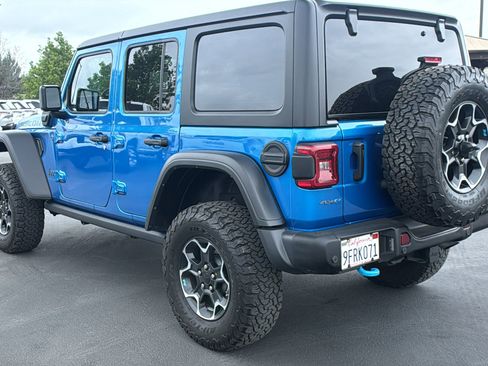 Used 2023 Jeep Wrangler Unlimited Rubicon 4xe w/ Steel Bumper Group image 5