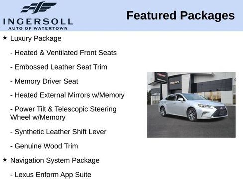 Used 2017 Lexus ES 350 image 8