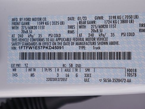 Used 2023 Ford F150 XLT w/ Equipment Group 302A High image 73