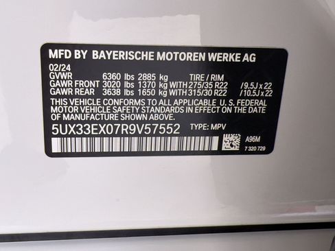Used 2024 BMW X6 xDrive40i w/ Executive Package AWD/4WD image 28
