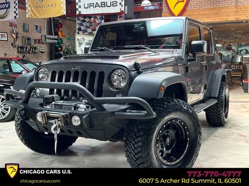 Used 2017 Jeep Wrangler Unlimited Sport w/ Quick Order Package 24S AWD/4WD image 1