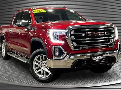 Used 2021 GMC Sierra 1500 SLT w/ SLT Premium Package AWD/4WD image 3