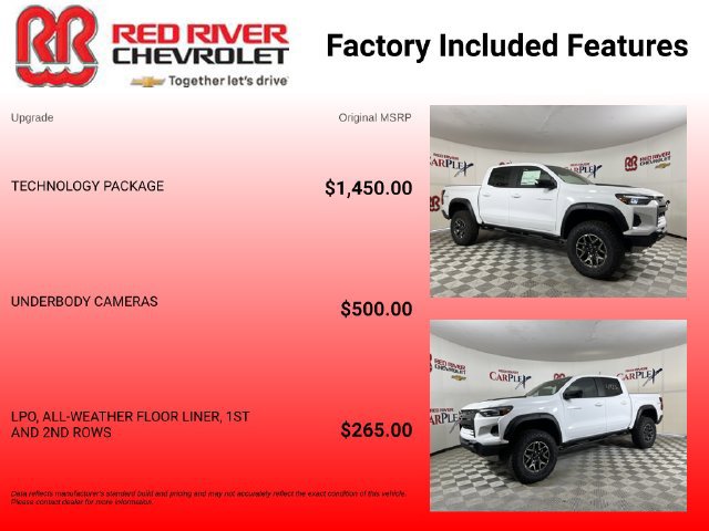 New 2026 Chevrolet Colorado ZR2 w/ Technology Package AWD/4WD image 14
