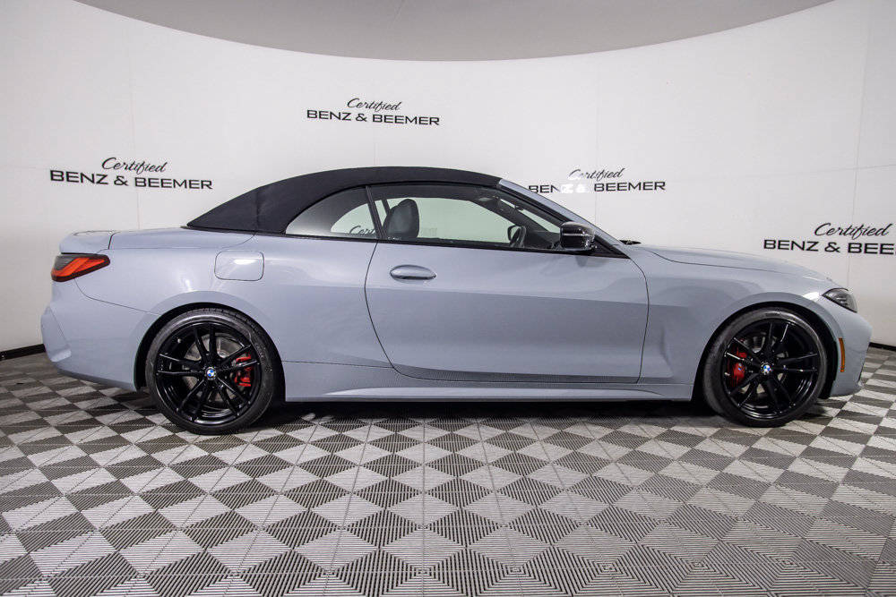 Used 2023 BMW 430i Convertible w/ M Sport Package RWD image 3