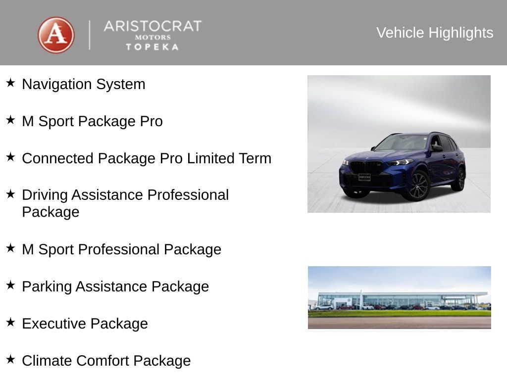 Certified 2026 BMW X5 M60i AWD/4WD image 4