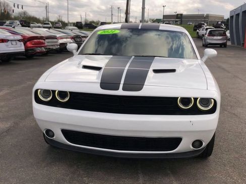 Used 2021 Dodge Challenger SXT w/ Blacktop Package RWD image 2