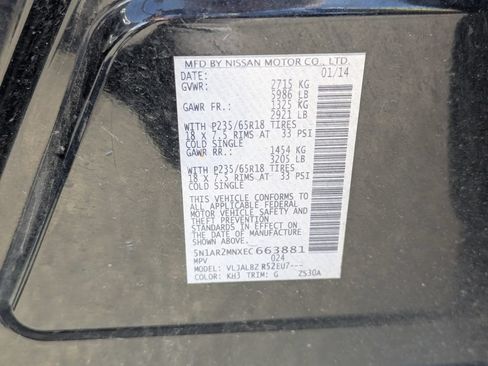 Used 2014 Nissan Pathfinder S FWD image 35