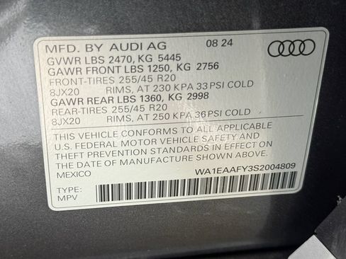 Used 2025 Audi Q5 2.0T Premium Plus w/ Premium Plus Package AWD/4WD image 28