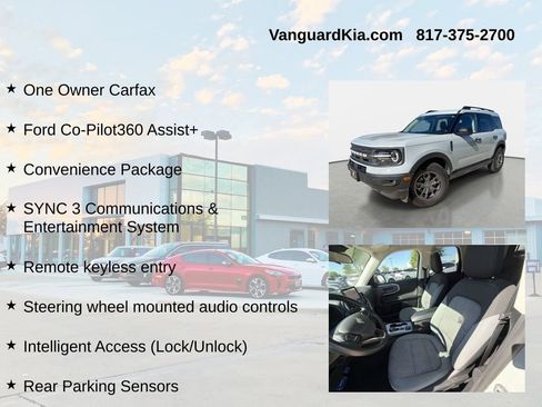 Used 2022 Ford Bronco Sport Big Bend w/ Convenience Package AWD/4WD image 6