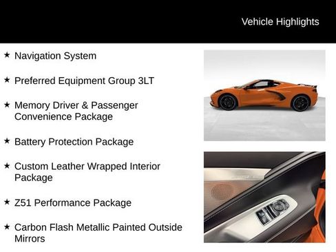 Certified 2023 Chevrolet Corvette Stingray Premium Cpe w/ Z51 Performance Package image 27