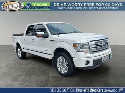 Used 2013 Ford F150 Platinum w/ Max Trailer Tow Pkg