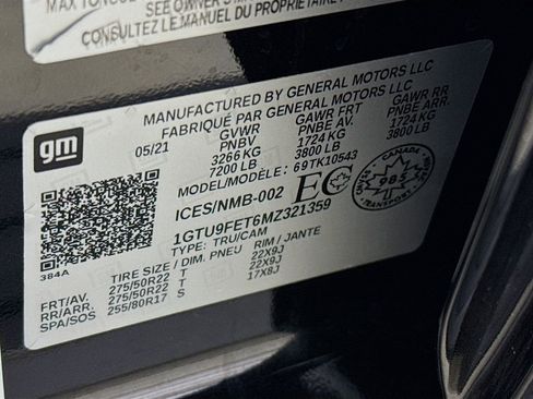 Used 2021 GMC Sierra 1500 Denali w/ Denali Carbonpro Edition image 38