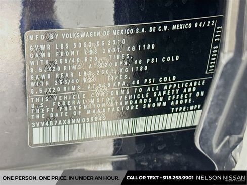 Used 2022 Volkswagen Tiguan SEL R-Line AWD/4WD image 34