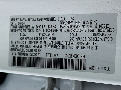 Used 2024 MAZDA CX-50 AWD 2.5 S w/ Cargo Package image 12