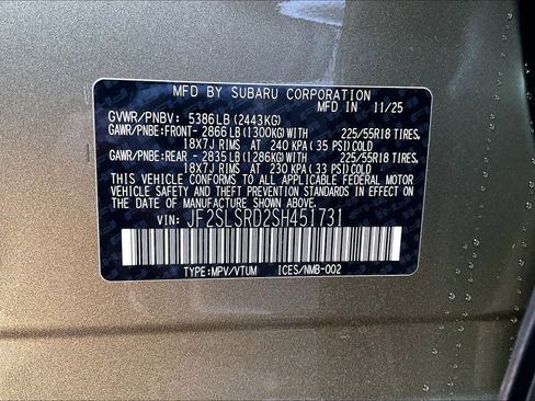 Used 2025 Subaru Forester Limited image 18