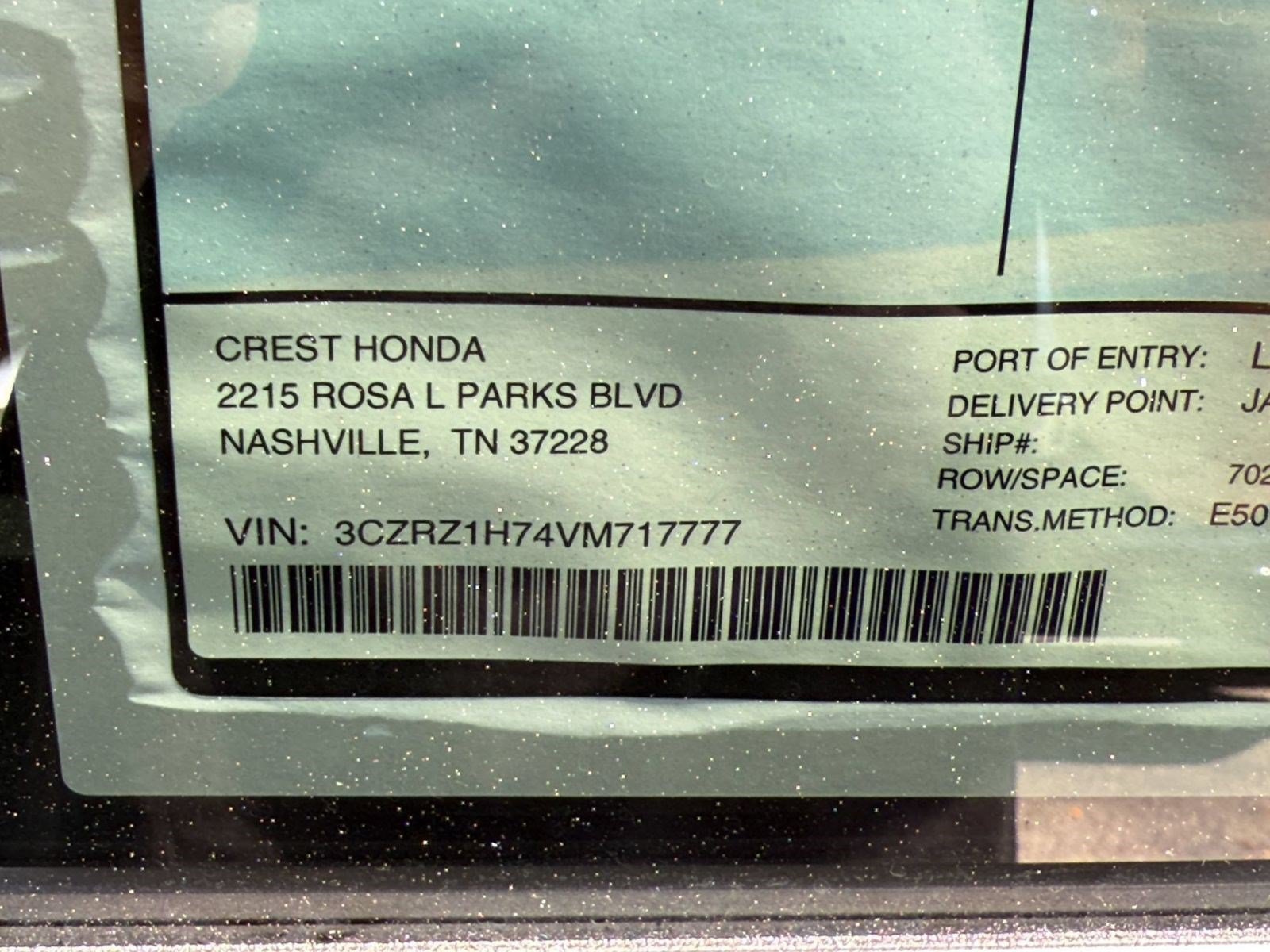 New 2027 Honda HR-V EX-L image 22